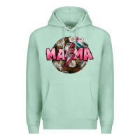 Seafoam Mama lightning bolt Mother's Day Premium Hoodie - CowGirlArtShop