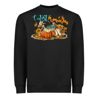 Black Cutest Pumpkin In The Patch Heavyweight Sweatshirt - LillyAllenDesigns