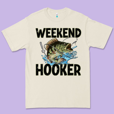 Weekend Hooker Premium Tee Designed By Jahusdesignshop