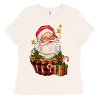Bone santa claus cupcake Ladies Tee - AdoDesignShop
