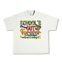 Pistachio schools out forever Urban Heavy Tee - NancyCooperArtShop