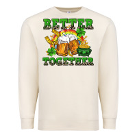 Sandshell Better together St. Patrick's Day Premium Sweatshirt - CowGirlArtShop