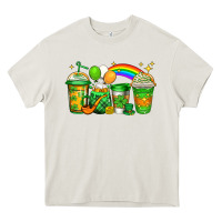 Cream st patricks coffee Heavy Core Tee - Jasminsmagicworld