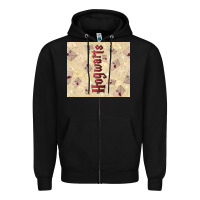 Black hogwarts with letters Zipper Hoodie - TumblerDesignByShophia
