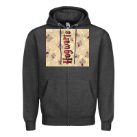 Charcoal Heather hogwarts with letters Zipper Hoodie - TumblerDesignByShophia
