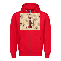 Red hogwarts with letters Zipper Hoodie - TumblerDesignByShophia