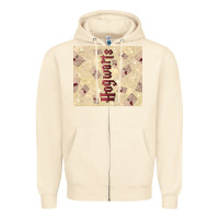 Sandshell hogwarts with letters Zipper Hoodie - TumblerDesignByShophia