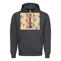Smoke hogwarts with letters Zipper Hoodie - TumblerDesignByShophia
