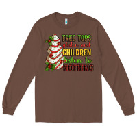 Chestnut Tree tops glisten and children listen to nothing Long Sleeve Tee - RanaPortraitStore