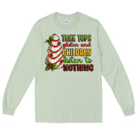 Matcha Tree tops glisten and children listen to nothing Long Sleeve Tee - RanaPortraitStore