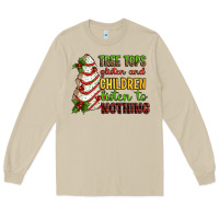 Mushroom Tree tops glisten and children listen to nothing Long Sleeve Tee - RanaPortraitStore