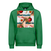 Emerald Best Teacher Seamless Pattern Urban Hoodie - BundleAndBundleShop