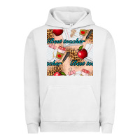 Pigment Lunar Rock Best Teacher Seamless Pattern Urban Hoodie - BundleAndBundleShop