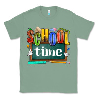 Sage school time Classic Tee - NancyCooperArtShop