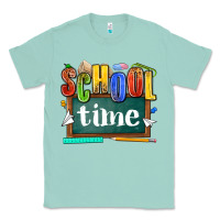 Seafoam school time Classic Tee - NancyCooperArtShop