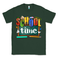 Sports Green school time Classic Tee - NancyCooperArtShop