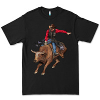 Black western cowboy Premium Tee - AdoDesignShop