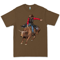 Cacao western cowboy Premium Tee - AdoDesignShop