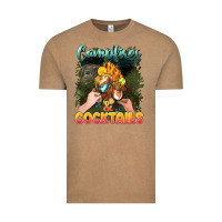 Vintage Coffee campfirescocktails Vintage Tee - NancyCooperArtShop