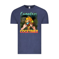 Vintage Denim campfirescocktails Vintage Tee - NancyCooperArtShop