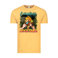 Vintage Mustard campfirescocktails Vintage Tee - NancyCooperArtShop
