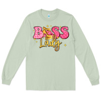 Matcha boss lady Long Sleeve Tee - LillyAllenDesigns