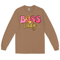 Toasted Coconut boss lady Long Sleeve Tee - LillyAllenDesigns