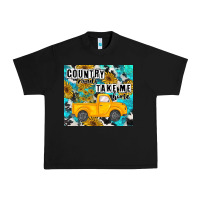 Black country roads take me home Urban Heavy Tee - MaliasSmallBusiness