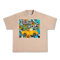 Burro country roads take me home Urban Heavy Tee - MaliasSmallBusiness
