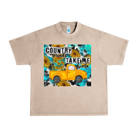 French Oak country roads take me home Urban Heavy Tee - MaliasSmallBusiness