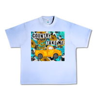 Grape Ice country roads take me home Urban Heavy Tee - MaliasSmallBusiness