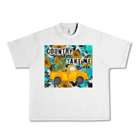 Lunar Rock country roads take me home Urban Heavy Tee - MaliasSmallBusiness