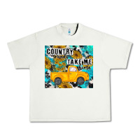 Pistachio country roads take me home Urban Heavy Tee - MaliasSmallBusiness