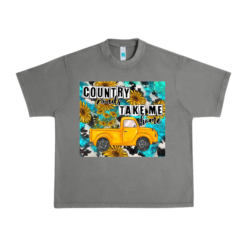 Country Roads Take Me Home Urban Heavy Tee by MaliasSmallBusiness | Teevron