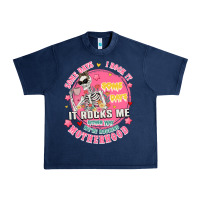 Navy funny motherhood Urban Heavy Tee - JahusDesignShop