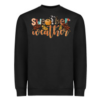 Black Sweather Weather Heavyweight Sweatshirt - LillyAllenDesigns