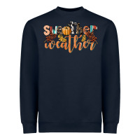 Navy Sweather Weather Heavyweight Sweatshirt - LillyAllenDesigns