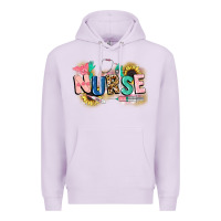 Lilac nurse Premium Hoodie - CowGirlArtShop
