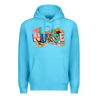 Ocean Blue nurse Premium Hoodie - CowGirlArtShop