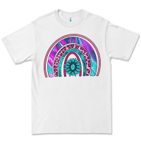 White rainbow and gemstone Premium Tee - AdoDesignShop