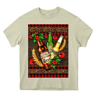Mossy beer bottles with mistletoe Heavy Core Tee - AdoDesignShop