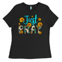Black just pray Ladies Tee - Artiststas
