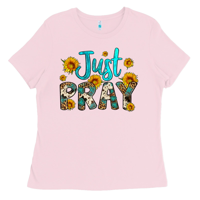 Just Pray Ladies Tee by Artiststas | Teevron