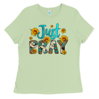 Matcha just pray Ladies Tee - Artiststas