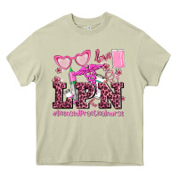 Mossy valentines day lpn licensed practical nurse Heavy Core Tee - AdoDesignShop