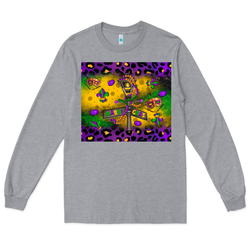 Mardi Gras Street Lights Long Sleeve Tee by LillyAllenDesigns | Teevron
