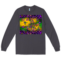 Smoke mardi gras street lights Long Sleeve Tee - LillyAllenDesigns