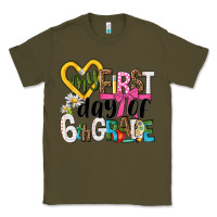 Army Green my first day of 6th grade Classic Tee - NancyCooperArtShop