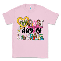 Bubblegum Pink my first day of 6th grade Classic Tee - NancyCooperArtShop