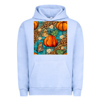 Pigment Grape Ice pumpkin and butterfly seamless pattern Urban Hoodie - BundleAndBundleShop